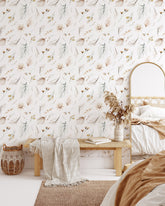 Modern Botanical Wallpaper